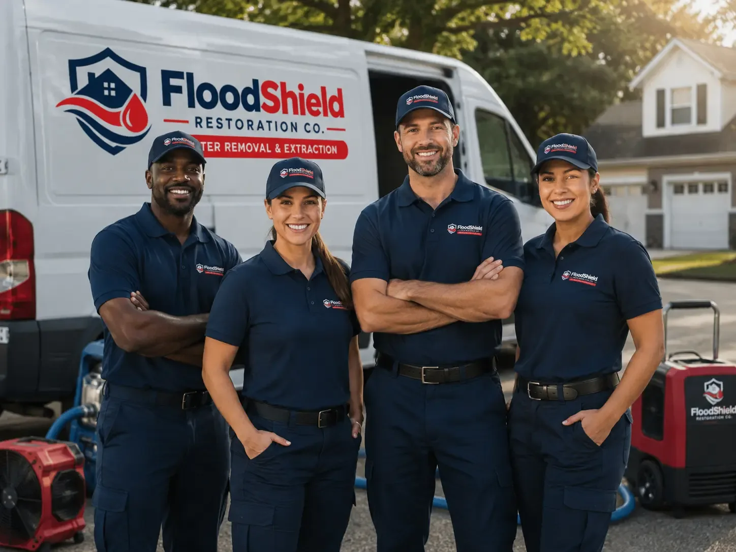 Flood Damage Restoration company in Locust Hill, VA